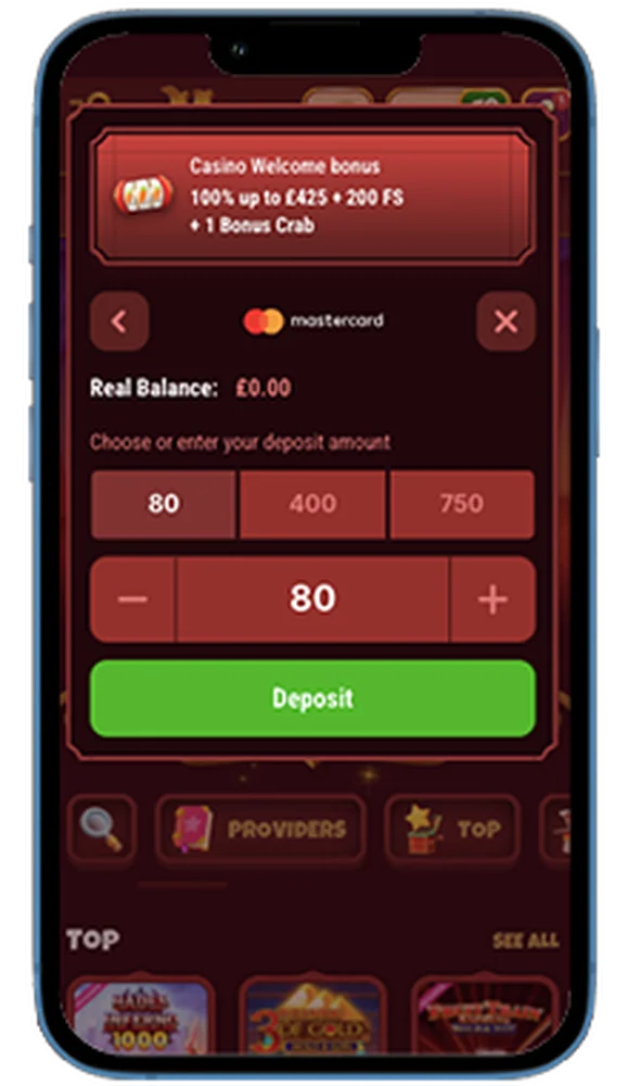 Make a deposit